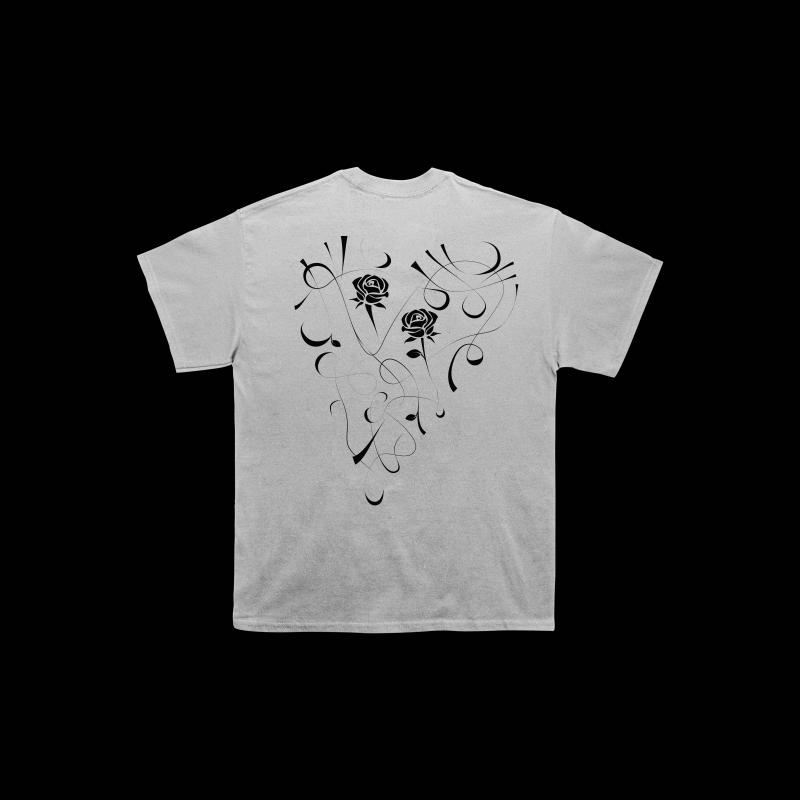 T-shirt "Heart & Roses"
